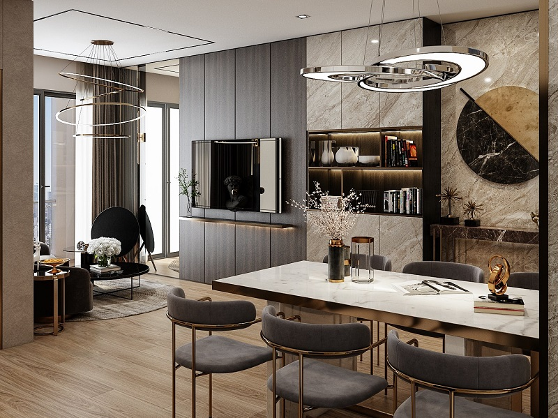 Căn Hộ Điển Hình Dự Án Grand Sunlake Văn Quán